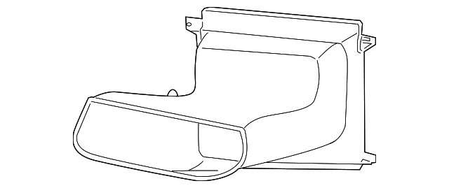 987-575-322-02 AIR DUCT, RIGHT