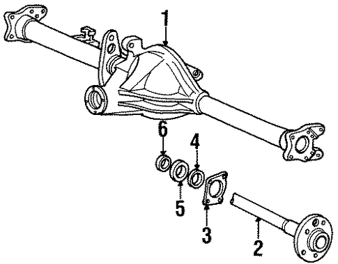 940 AXLE HOUSING
