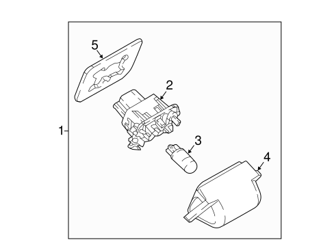 License Lamps for 2018 Mazda CX-5 #0