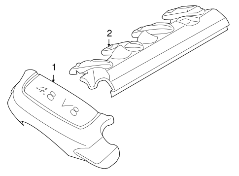 Cayenne ENGINE APPEARANCE COVER