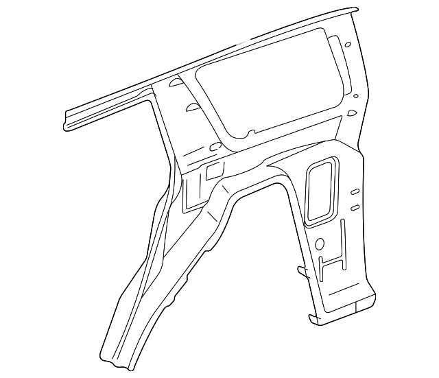 22729573 Деталь INNER PANEL, RIGHT