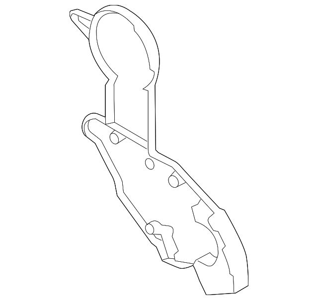 LR036444 Деталь ACCESS COVER, RIGHT