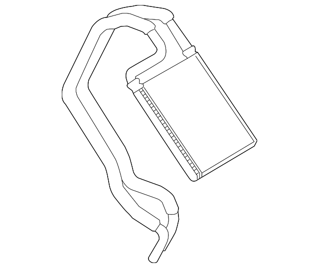 LR035640 Деталь HEATER CORE