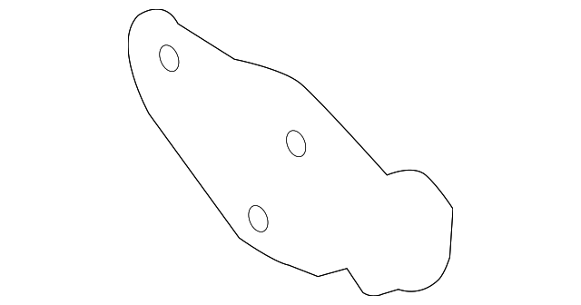LR038339 Деталь ACCESS COVER, LEFT