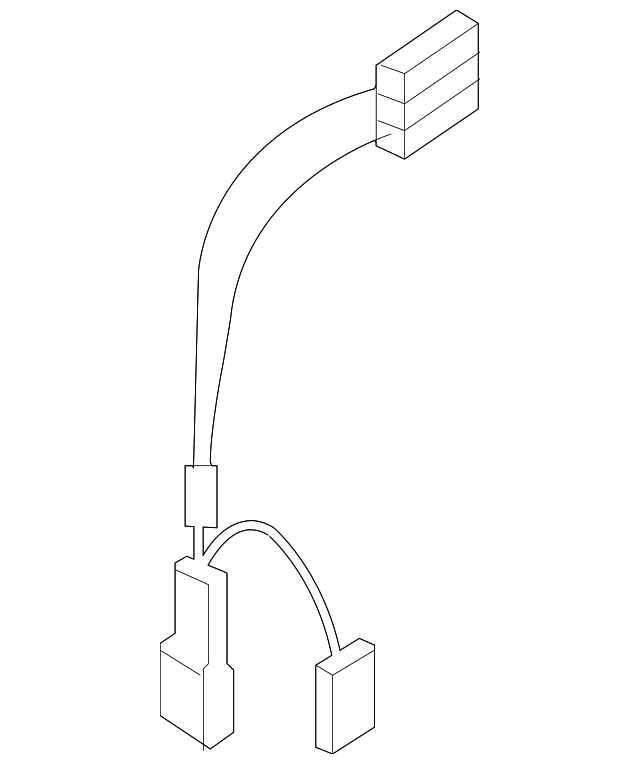 996-622-501-00 Деталь GLOVE BOX LAMP HARNESS