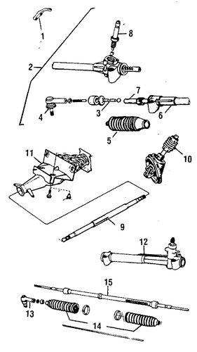 900 STEERING GEAR 2