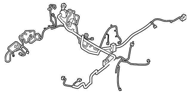 CM5Z-14290-D Деталь WIRE HARNESS