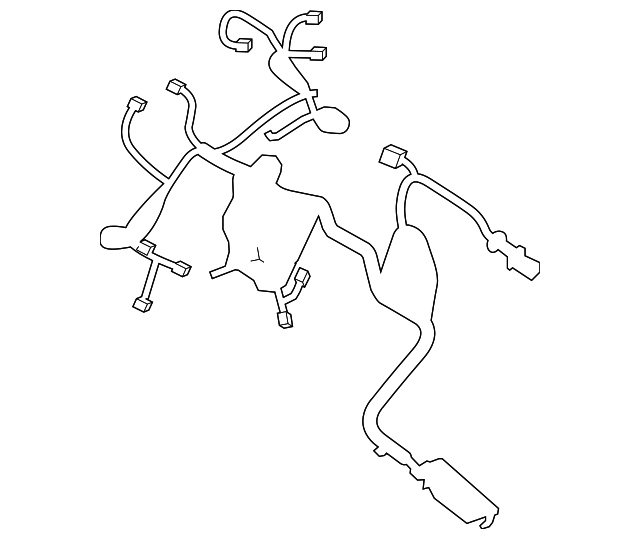 CV6Z-12A581-A Деталь WIRE HARNESS