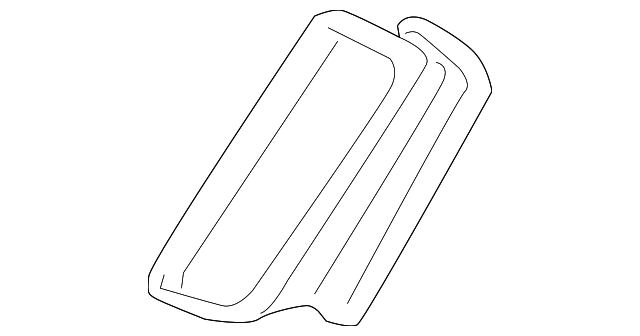 8S4Z-19893-AJ Деталь DEFROSTER GRILLE, RIGHT
