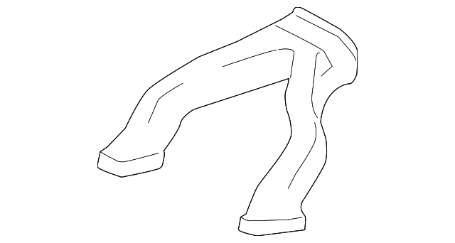 8S4Z-18C297-AA Деталь LOWER DUCT