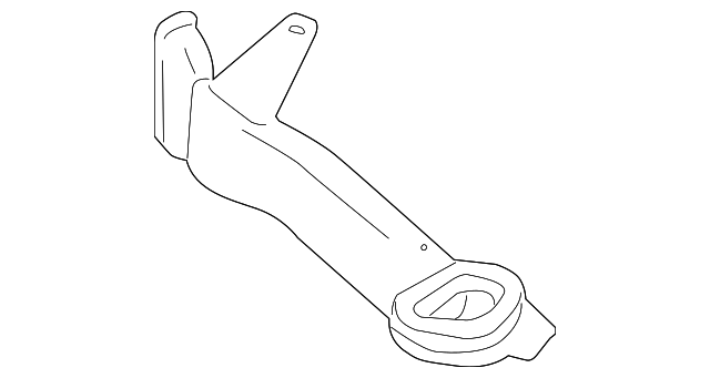 8S4Z-18C580-A Деталь DEFROSTER DUCT, RIGHT