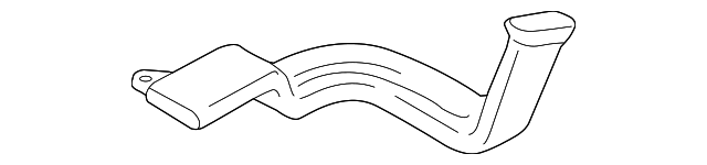 8S4Z-18C420-AA Деталь FLOOR DUCT, RIGHT