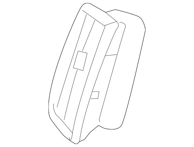 8S4Z-19893-BF Деталь DEFROSTER GRILLE, LEFT