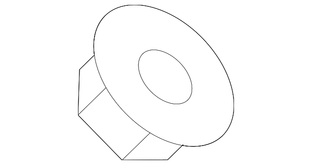 -W710657-S441 Деталь SUPPORT NUT, RIGHT