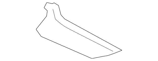 958-553-365-00-21U Деталь SIDE TRIM, LEFT