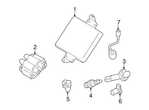 Ignition System for 2007 Subaru Impreza #0