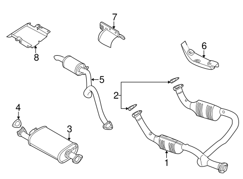 Discovery EXHAUST COMPONENTS