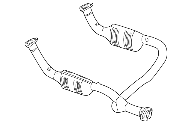 WCD000443 Деталь FRONT PIPE