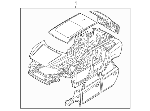 XC60 BODY SHELL
