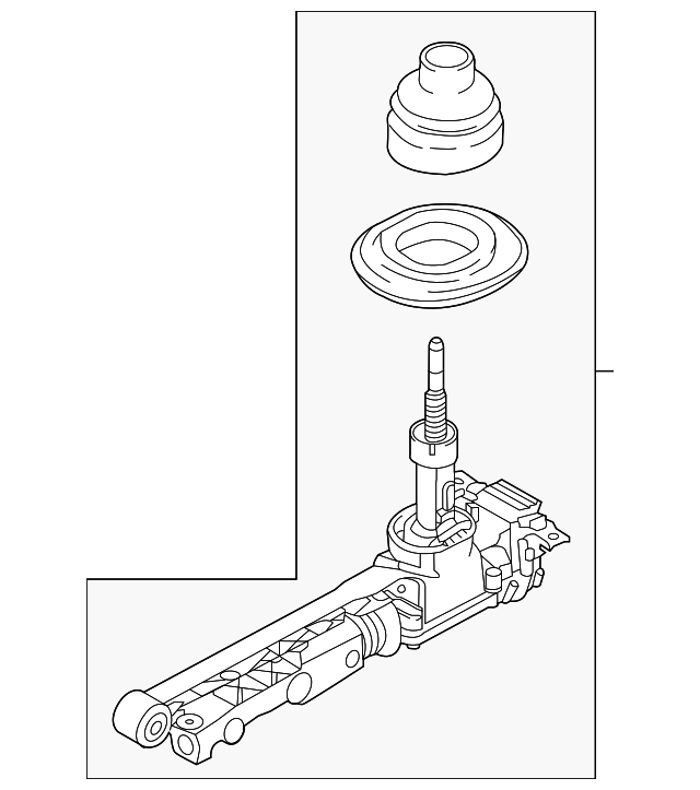 FR3Z-7210-C Деталь SHIFTER ASSY