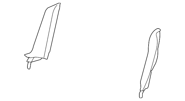 C2S45851LEG Деталь BOLSTER, LEFT