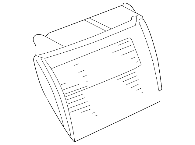 5404199 Деталь LENS & HOUSING, LEFT