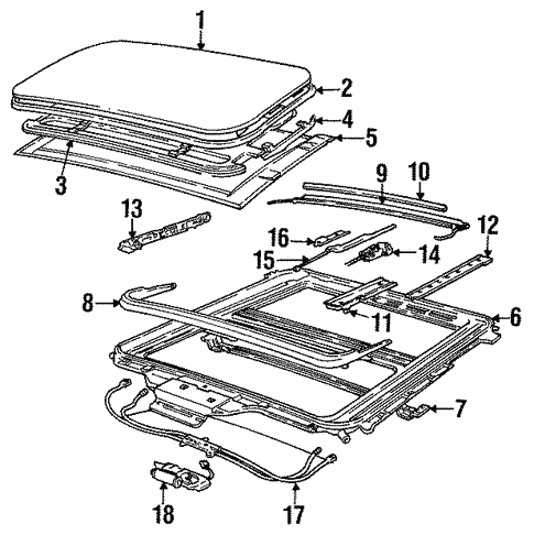 Sunroof for 1994 BMW 850Ci #0