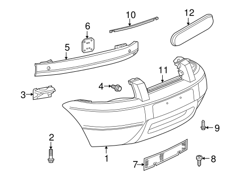 Freelander BUMPER & COMPONENTS - FRONT