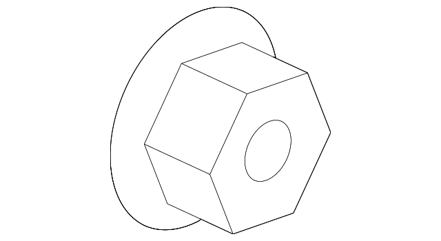 92138989 Деталь AXLE ASSY NUT, RIGHT