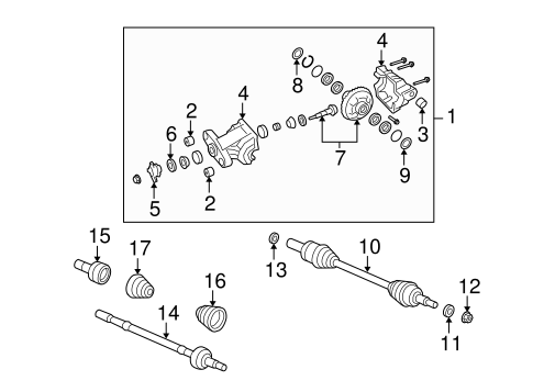 G8 AXLE & DIFFERENTIAL