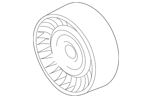 BR3Z-8678-A IDLER PULLEY