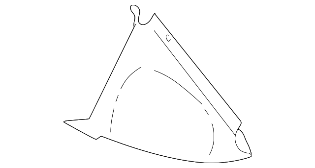 YF1Z-18808-CA ACCESS COVER, RIGHT