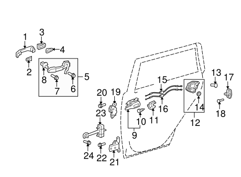 ELECTRICAL/REAR DOOR for 2014 Scion xB #1