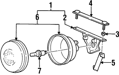 Grand Am BULBS - CHASSIS