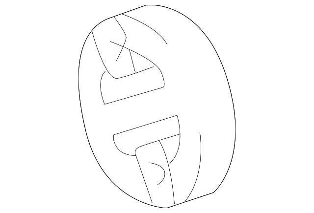 88969144 Деталь CONVERTER & PIPE INSULATOR