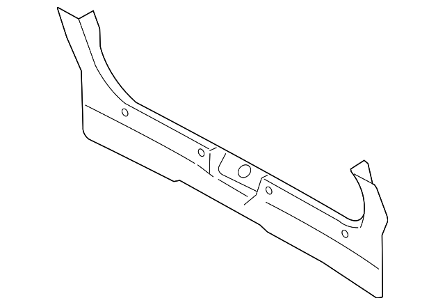 YS4Z7445522BBA Деталь LOWER TRIM