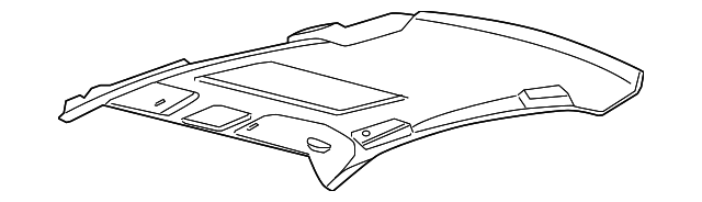 AN7Z-5451916-CB Деталь HEADLINER