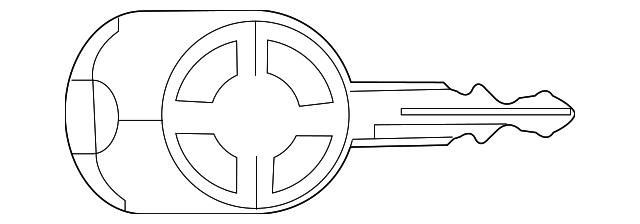7A1Z15K601B Деталь REMOTE CONTROL