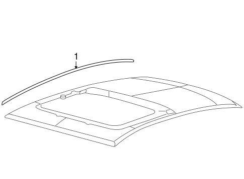 Milan EXTERIOR TRIM - ROOF