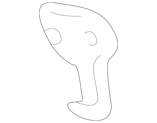 55217264 Деталь SUNVISOR SUPPORT, RIGHT