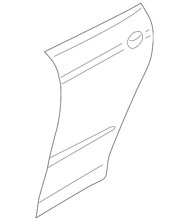 C2S42317 Деталь OUTER PANEL, RIGHT
