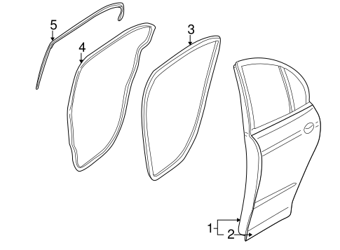 X-Type DOOR & COMPONENTS 2