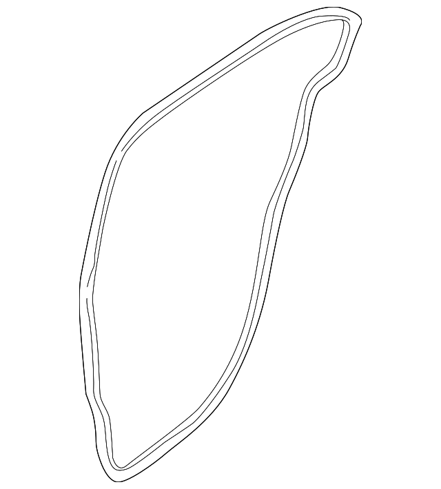 C2S50583 Деталь DOOR W'STRIP, LEFT