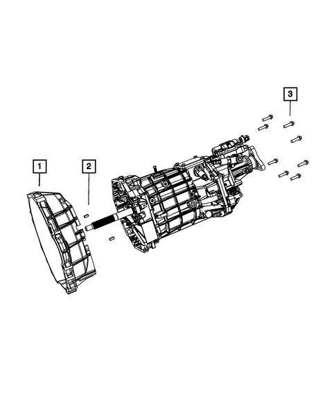 Manual Transmission / Transaxle for 2011 Dodge Challenger #0