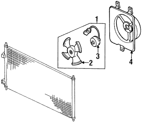 Motor, Cooling Fan Motor, Cooling Fan