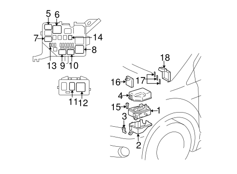 ELECTRICAL/POWERTRAIN CONTROL for 2005 Scion xA #2