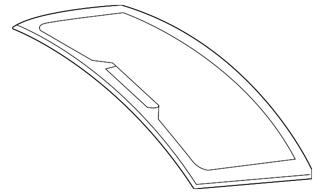 30799976 Деталь BACK GLASS