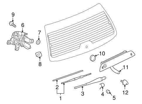 Vue WIPER & WASHER COMPONENTS