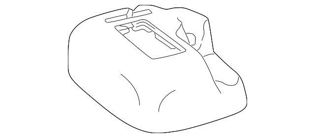 AWR4518HPQ Деталь SEAT BELT BEZEL, RIGHT