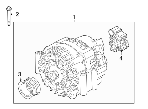 Alternator for 2017 BMW 750i #0
